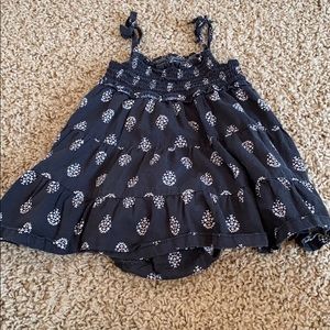 Black and white Carter’s dress with bloomers